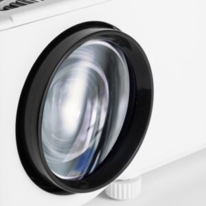 Mini projektor przenośny z odtwarzaczem multimedialnym LED