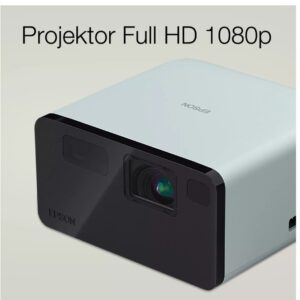 Projektor mini laser EF-21W FHD/1000L/5m:1/2.3kg zielony