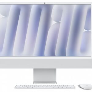 iMac 24 cale: M4 10/10, 16GB, 256GB SSD - Srebrny Nano
