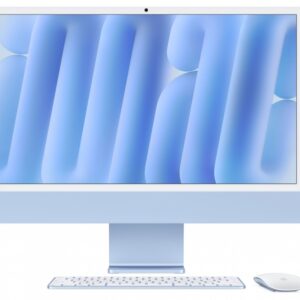 iMac 24 cale: M4 10/10, 16GB, 256GB SSD - Niebieski