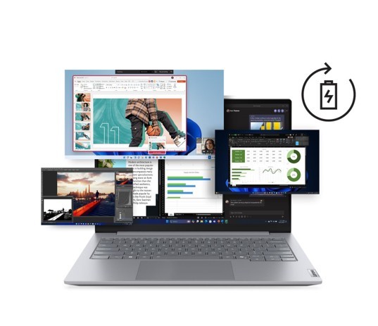 Laptop ThinkBook 14 G8 21SJ008APB W11Pro Ultra 5 225U/16GB/512GB/INT/14.0 WUXGA//Luna Grey/3YRS OS + CO2 Offset