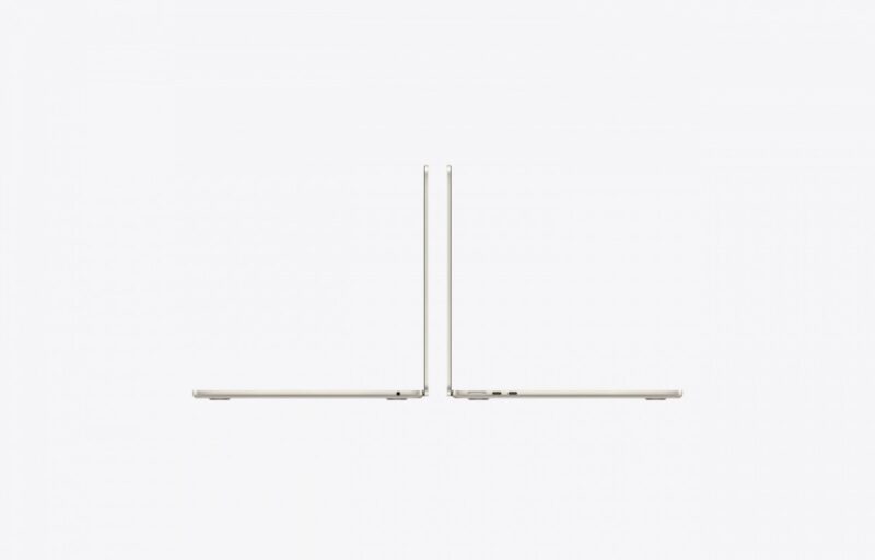 MacBook Air 13.6 cala: M4 10/10, 16GB, 512GB SSD, 35W, US - Księżycowa poświata