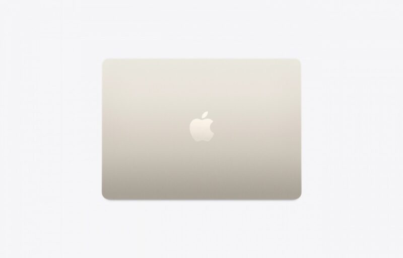 MacBook Air 13.6 cala: M4 10/10, 16GB, 512GB SSD, 35W, US - Księżycowa poświata