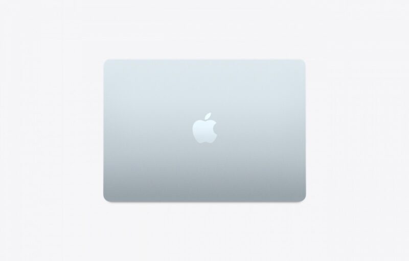 MacBook Air 13.6 cala: M4 10/10, 16GB, 512GB SSD, 35W, US - Błękitny