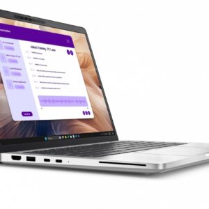 Laptop Dell Pro 13 Plus PB13250 W11P Ultra 5 236V/16GB/512GB CL25/13.3 FHD+/Arc/FgrPr&SmtCd/FHD/IRCam/Mic/WLAN only+BT/BcklKb/3C/vPro/3YPS Silver