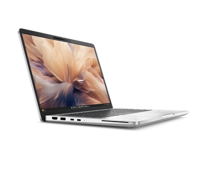 Laptop Dell Pro 13 Plus PB13250 W11P Ultra 7 266V/16GB/512GB CL25/13.3 FHD+/Arc/FgrPr&SmtCd/FHD/IRCam/Mic/WLAN only+BT/BcklKb/3C/vPro/3YPS Silver