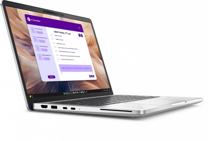 Laptop Dell Pro 13 Plus PB13250 W11P Ultra 7 268V/32GB/512GB CL25/13.3 FHD+/Arc/FgrPr&SmtCd/FHD/IRCam/Mic/WWAN Ready+BT/BcklKb/3C/vPro/3YPS Silver