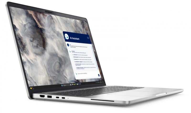 Laptop Dell Pro 16 Plus PB16250 W11P Ultra 7 268V/32GB/512GB CL25/16.0 FHD+/Arc/FgrPr&SmtCd/FHD/IRCam/Mic/WWAN Ready+BT/BcklKb/3C/vPro/3YPS Aluminum