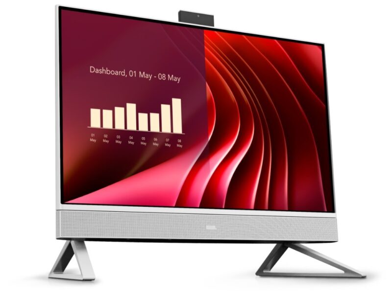 Komputer Dell 24 All-in-One EC24250 Win11Pro CORE 7-150U/16GB/1TB/23.8 FHD/Intel Graphics/Cam/WLAN + BT/Backlit Kb/ 3Y ProSupport