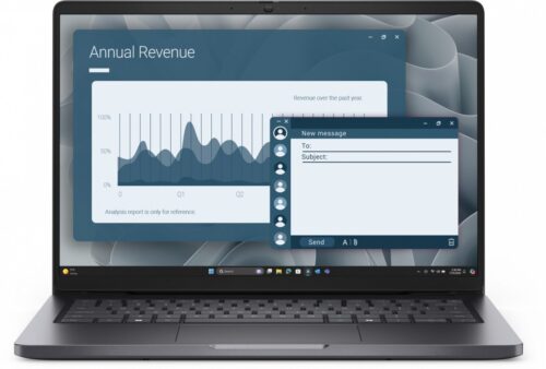 Laptop Dell Pro 14 PC14255/AMD Ryzen 5 220/16GB/256GB CL35/14.0 FHD+/Radeon 740M/FgrPr/Cam & Mic/WLAN + BT/Backlit Kb/3 Cell/W11Pro