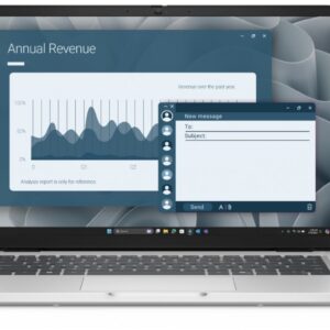 Laptop Dell Pro 14 PC14255/AMD Ryzen AI 7 350/16GB/512GB SSD CL25/14.0 FHD+/Radeon 860M/FgrPr/FHD/IR Cam/Mic/WLAN+ BT/Backlit Kb/3 Cell/W11Pro