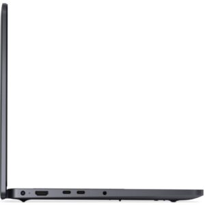 Laptop Dell Pro 14 PC14250 W11P C5 220U/16GB/512GB CL25/14.0 FHD+/INT/FgrPr/FHD/IRCam/Mic/WLAN+BT/BcklKb/3C/3YPS Magnetite color, textured finish