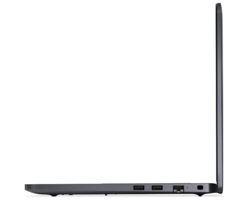 Laptop Dell Pro 14 PC14250 W11P C3 100U/8GB/512GB CL25/14.0 FHD+/INT/FgrPr/FHD/IRCam/Mic/WLAN+BT/BcklKb/3C/3YPS Magnetite color, textured finish