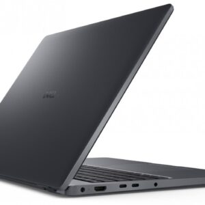 Laptop Dell Pro 16 PC16250 W11P C5 220U/16GB/512GB CL25/16.0 FHD+/Int/FgrPr/FHD/IRCam/Mic/WLAN+BT/BcklKb/3C/3YPS Magnetite color, textured finish