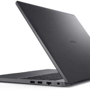Laptop Dell Pro 16 PC16250 W11P C5 220U/16GB/512GB CL25/16.0 FHD+/Int/FgrPr/FHD/IRCam/Mic/WLAN+BT/BcklKb/3C/3YPS Magnetite color, textured finish