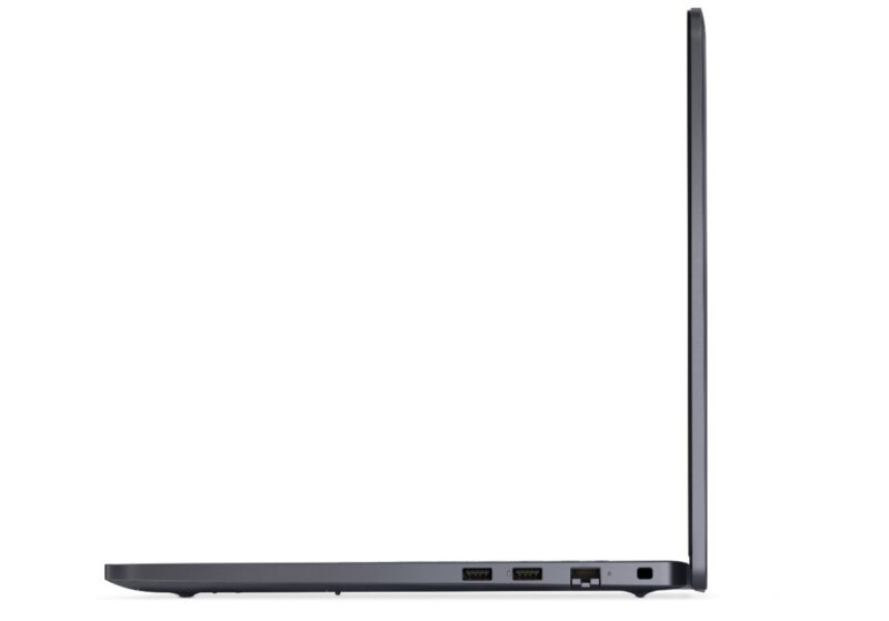 Laptop Dell Pro 16 PC16250 W11P C5 220U/16GB/512GB CL25/16.0 FHD+/Int/FgrPr/FHD/IRCam/Mic/WLAN+BT/BcklKb/3C/3YPS Magnetite color, textured finish