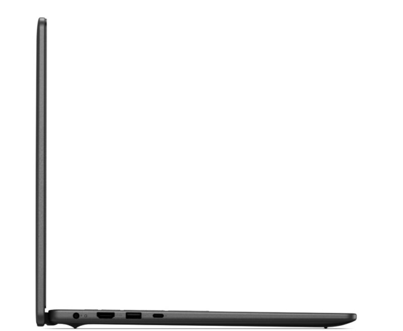 Laptop Dell 16 DC16250 W11P C5 120U/16GB/512GB/16.0 FHD+/Int/FgrPr/WLAN + BT/Backlit Kb/3 Cell/3YPS Carbon Black
