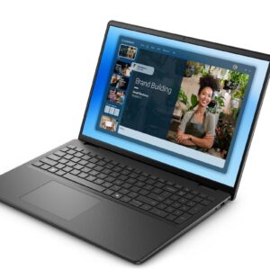 Laptop Dell 16 DC16250 W11P C5 120U/8GB/512GB/16.0 FHD+/Int/FgrPr/WLAN + BT/Backlit Kb/3 Cell/3YPS Carbon Black