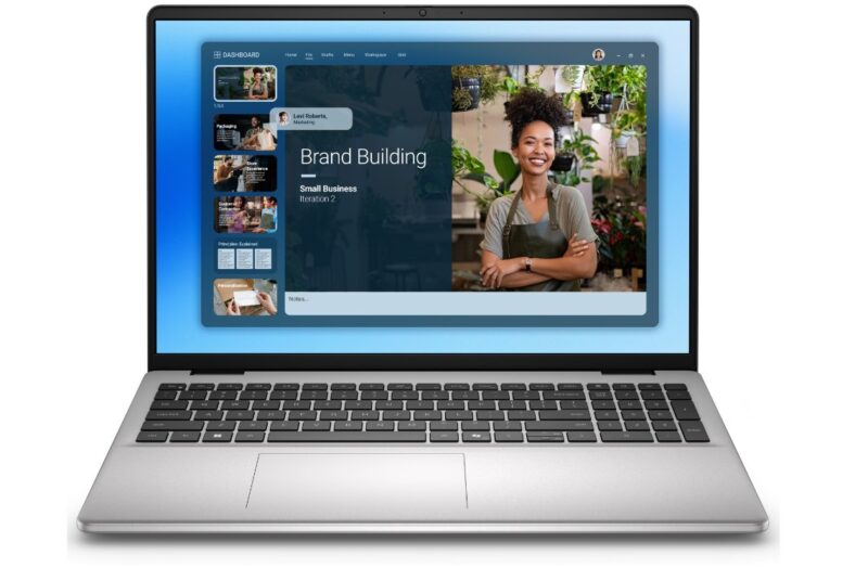 Laptop Dell 16 DC16251 W11P C7-150U/16GB/1TB/16.0 FHD+/GF MX 570A/FgrPr/WLAN + BT/Backlit Kb/4 Cell/3YPS Platinum Silver