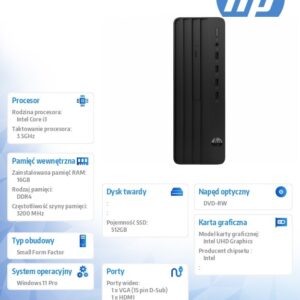 Komputer Pro SSF 290 G9 i3-14100 512GB/16GB/W11P      B6ZD4ET