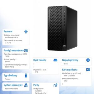 Komputer EliteDesk 8 Tower G1i U7-265 1TB/16GB/W11P      A55S0ET