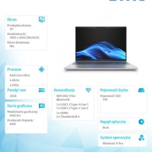 Notebook EliteBook 8 G1i U7-258V 1TB/32GB/W11P/16.0   C51G3ET