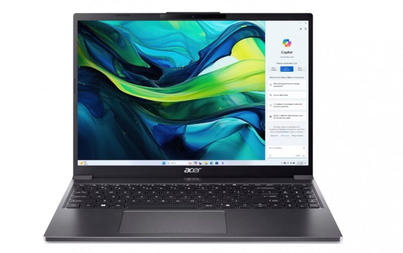 Laptop Aspire Go 15 AG15-51P-78K5 i7-1355U 15.3 WUXGA 16GB  512GB NoOS Szary