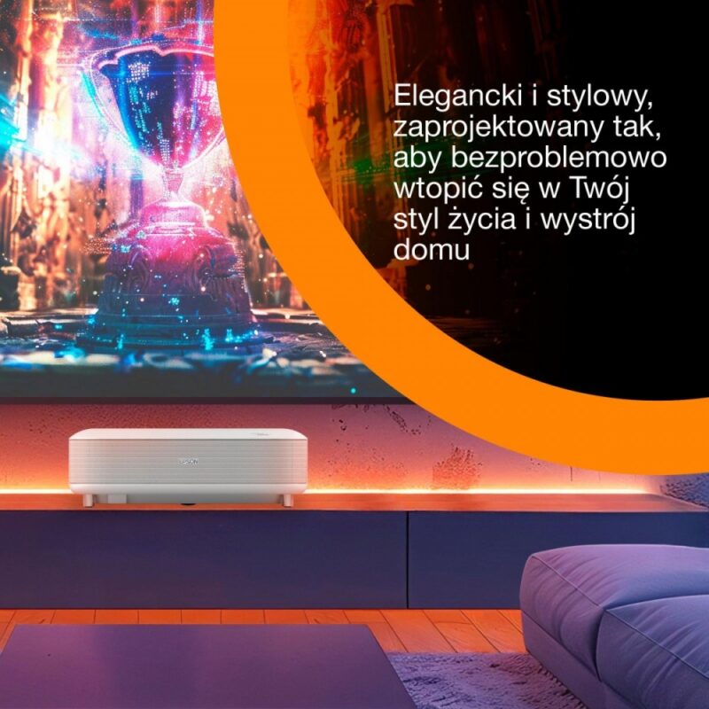 Projektor EH-LS670W 3LCD KD 4KUHD/3600L/5m:1/16:9/biały