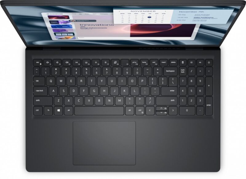 Laptop Dell Pro 15 Essential PV15250 W11P i5-1334U|8GB|512GB|Intel UHD|FgrPr|WLAN+BT|15.6 FHD|BcklKb|3C|65W|3YPS Carbon Black (Plastic)