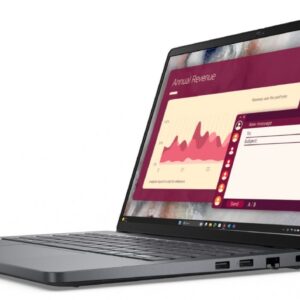 Laptop Dell Pro 14 PC14250 W11P C7 150U/16GB/512GB CL25/FgrPr/FHD IR Cam&Mic/WLAN+BT|14.0 FHD+|BcklKb/3C/65W/3YPS Magnetite color, textured finish