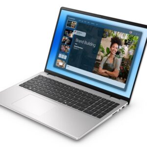 Laptop Dell 16 DC16251 W11P C7-150U|16GB|512GB|Intel Graphics|FgrPr|WLAN + BT|16.0 2.5K|BcklKb|4C|65W|3YPS Platinum Silver