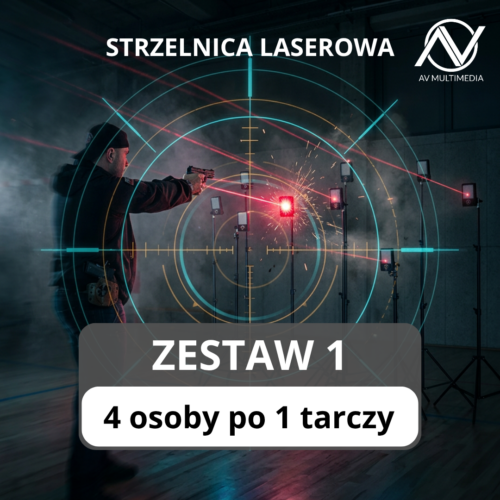 Strzelnica laserowa - Smart Target - zestaw 1
