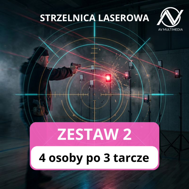Strzelnica laserowa - Smart Target - zestaw 2