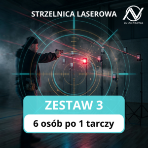 Zestaw 3 Strzelnica laserowa - Smart Target - zestaw 3