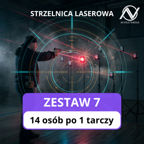 Strzelnica laserowa - Smart Target - zestaw 7