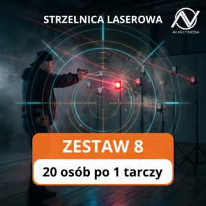 Strzelnica laserowa - Smart Target - zestaw 8