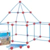Zestaw konstrukcyjny do geometrii – 77 elementów do budowania brył — zdjęcie 1