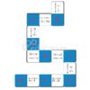 Domino algebraiczne seria 2 – wartość sumy algebraicznej — zdjęcie 2